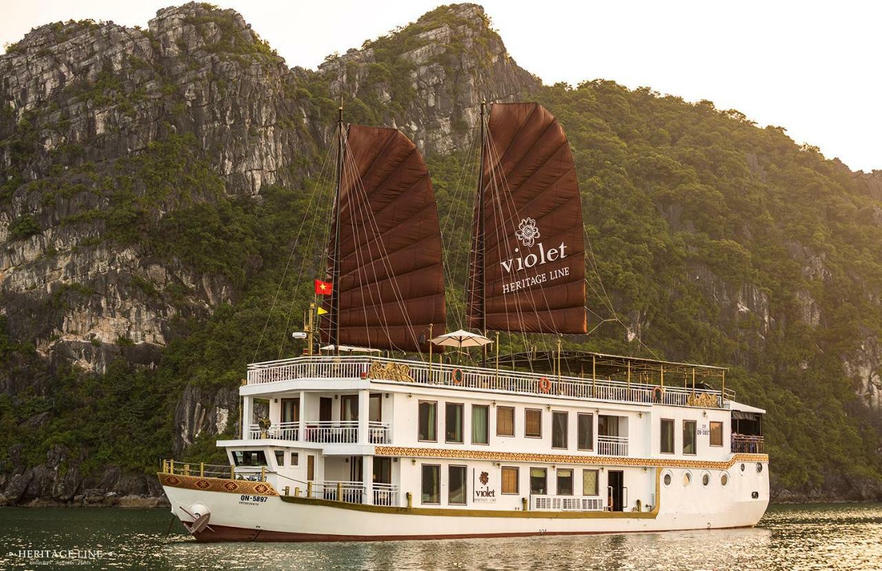 Heritage Line Violet Cruise - Halong Bay & Lan Ha Bay Ha Long Exteriér fotografie