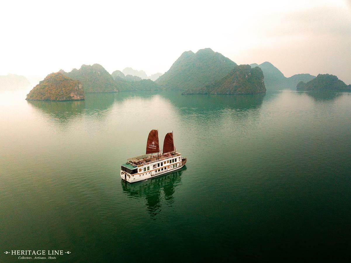 Heritage Line Violet Cruise - Halong Bay & Lan Ha Bay Ha Long Exteriér fotografie